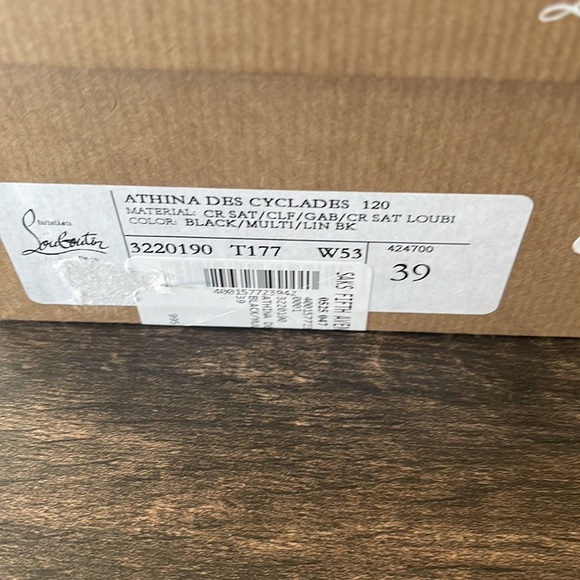 Christian Louboutin Athina Des Cyclades Evil Eye 120 Wedge Sandals BNIB 39 (9) - Picture 10 of 14